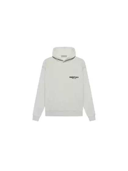 Essentials-Ss22 - Front and Back Flocking Print Pullover Hooded Sweatshirt Hoodie