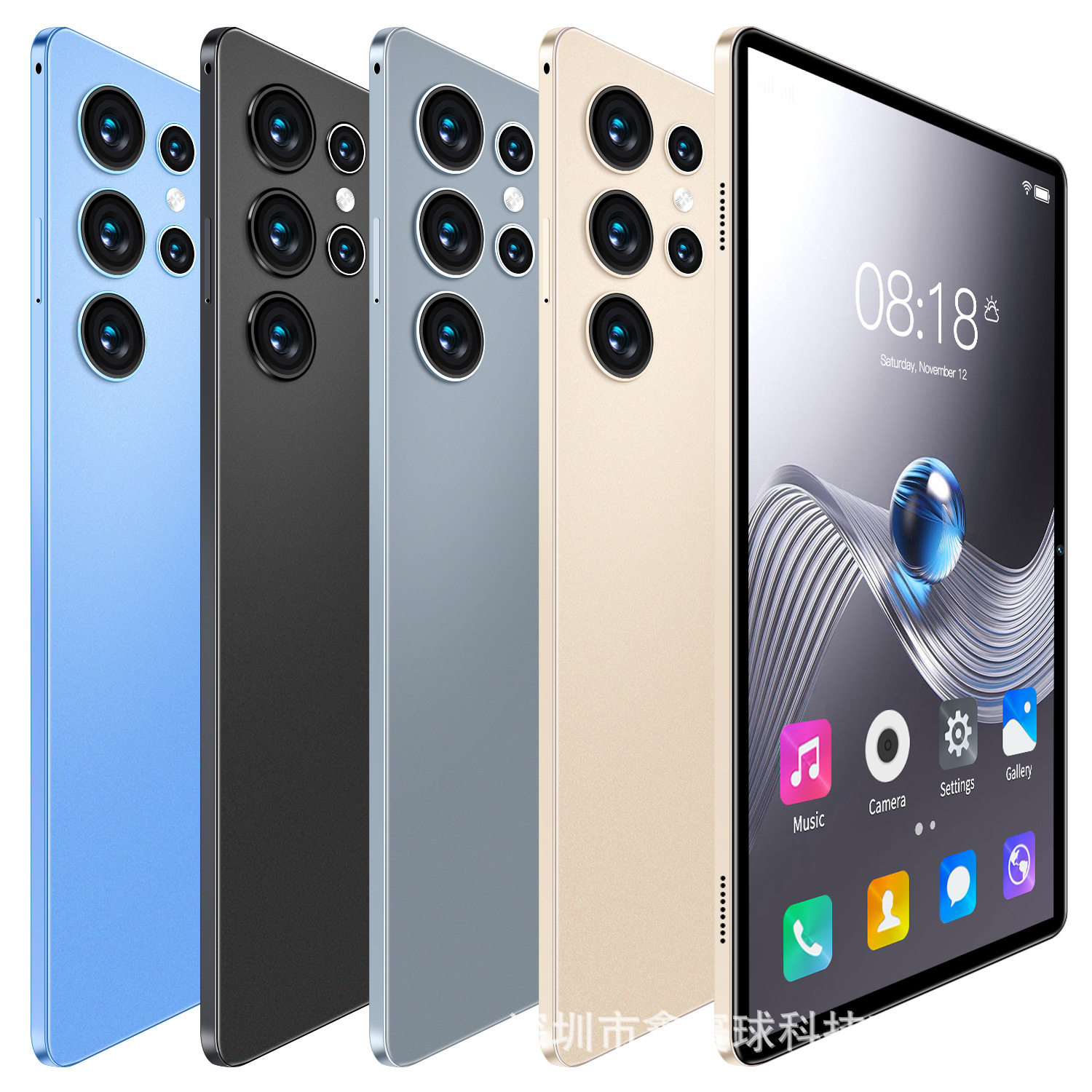 2023跨境10.1寸平板电脑全面屏安卓十核智能4G全网通源头厂家直销