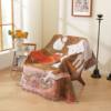 Export Cross-Border Cute Mengyuan Ji 5 Sofa Towel Sofa Blanket Decorative Tapestry Air Conditioner Cover Camping Mat Dustproof Cloth