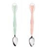 Feeding Utensils for Infants and Toddlers to Eat Fruit Puree, Dual-Purpose Silicone Baby Food Grade for Infants and Children