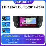 Международный применимый автомобильный Android-навигатор Fiat Pondo wireless carplay gps автомобильный Bluetooth-плеер