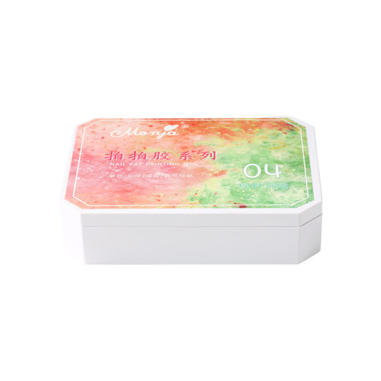 Hot-Selling Pat Pat Gel Nine Grid New Nail Art Pat Pat Solid Color Blush 2025 Saturation Gradient No-Wash