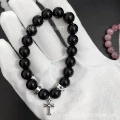 Obsidian cross