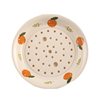 Household Drain Double Layer Dumpling Plate Creative Persimmon Ruyi Food Grade Melamine Dinner Plate Dumpling Round Plate
