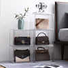 Transparent Bag Storage Box Handheld Display Box Magnetic Suction Luxury Perfume Storage Bag Dust-proof Mildew-proof Storage Cabinet