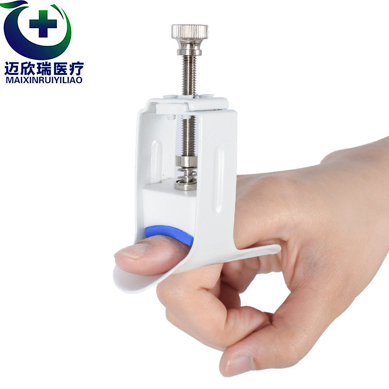 Manufacturer Wholesale Finger Joint Bending and Straightening Corrector Brace Straightener Fixed Splint Finger Sleeve Health Care