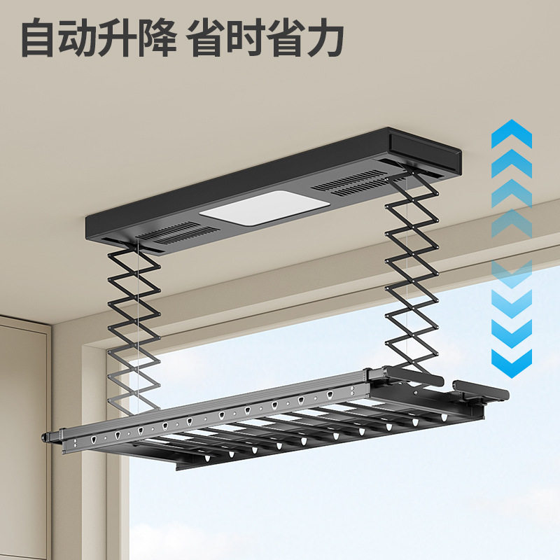 Manufacturers supply electric intelligent drying rack household voice control drying rack balcony remote control automatic lifting clothes dryer