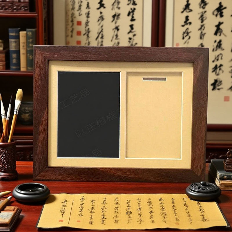 8inch Medal Photo Frame Ps Foam Retro Marathon Badge Gold Coin Storage Frame Brooch Metal Display Gift Photo