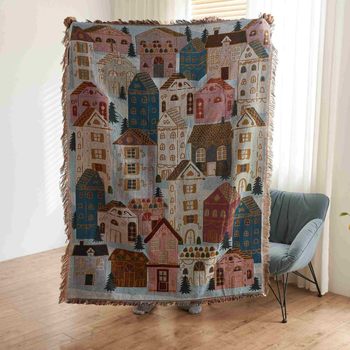 New Christmas Themed Blanket, Tapestry, Gift Blanket, Decoration, Sofa Blanket, Nap Blanket