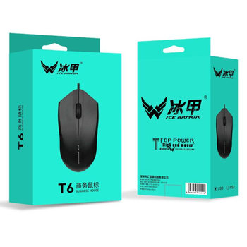 Wholesale USB wired mouse T6 home desktop notebook business office e-sports computer accessories universal mouse