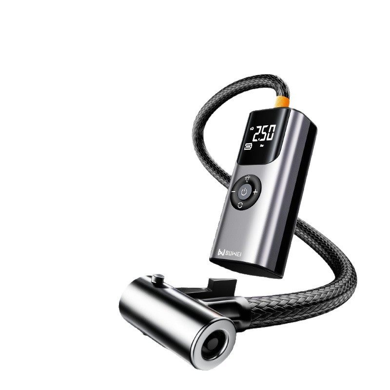 Car Air Pump Portable High-Pressure Air Pump Car Tire Electric Inflator for Vehicles with Tire Pressure Measurement Nitrogen