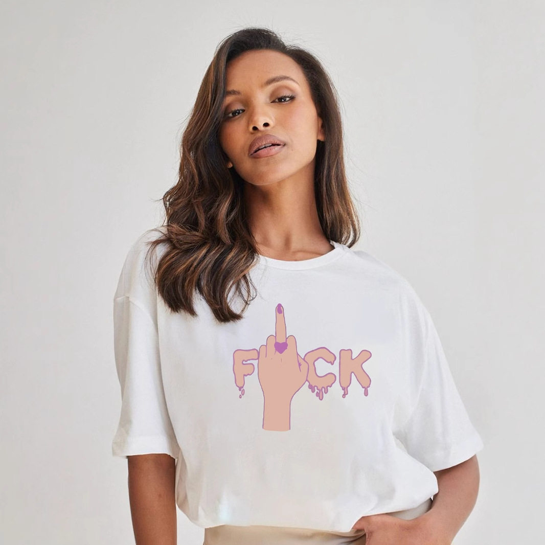 Womens Summer Graphic T Shirt Loose Fit Round Neck Short Sleeve 100 Cotton Casual Everyday Wear Wholesale