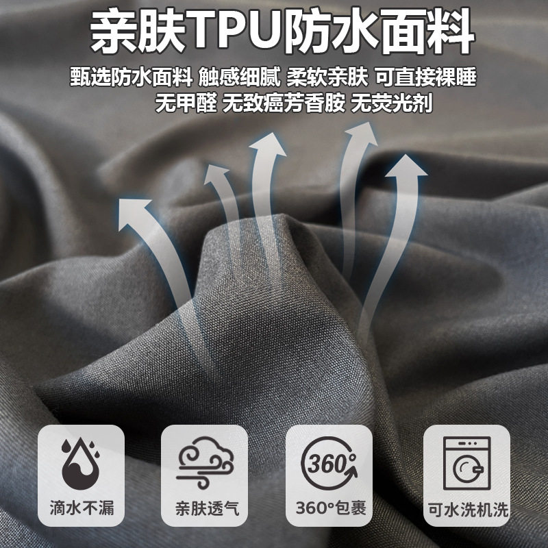 Waterproof Bed Sheets Single Piece for the Elderly and Baby Diaper Pad Pet Dirt-Proof Single Bed Sheets Three-Piece Set 2025 New Skin-Friendly