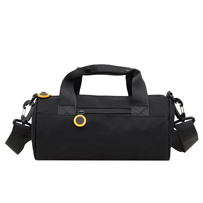 Cylinder Bag Travel Men's Fitness Bag Textured Oxford Cloth Portable Luggage Bag Travel Lightweight Crossbody Bag Sports Bag