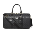 Fitness bag black gold label