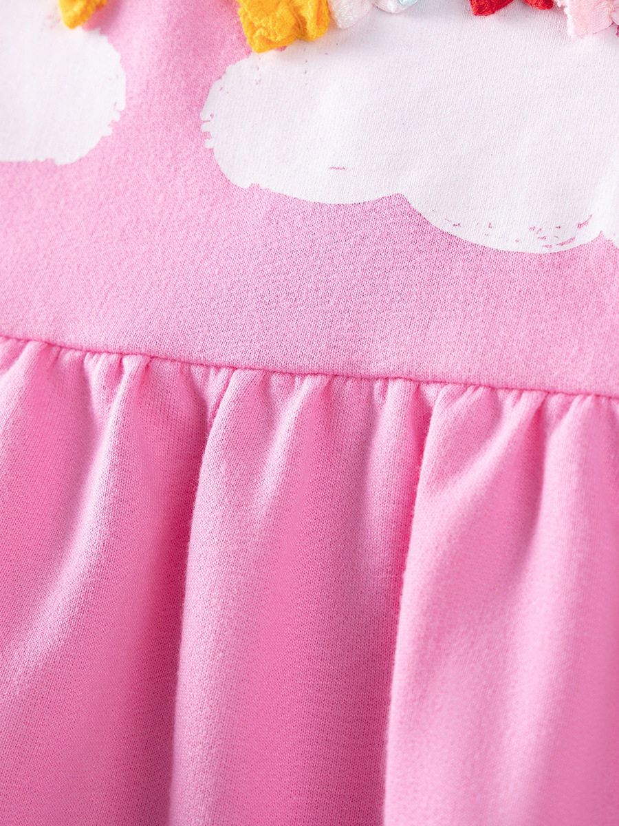 Kids' Clothing Wholesale, [Style] Girls' Set, Rainbow Autumn Long-sleeve Kids' Set