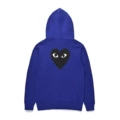 C059D zipper blue front with black heart