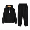 Black full-zip joggers - set (silver label)