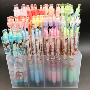 Supermarket Stationery Display Pen Holder Gel Pen Display Pen Box Storage Box Internet Celebrity ins Simple Makeup Eyebrow Pen Holder