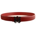 M black buckle red
