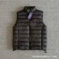 Black ribbed vest