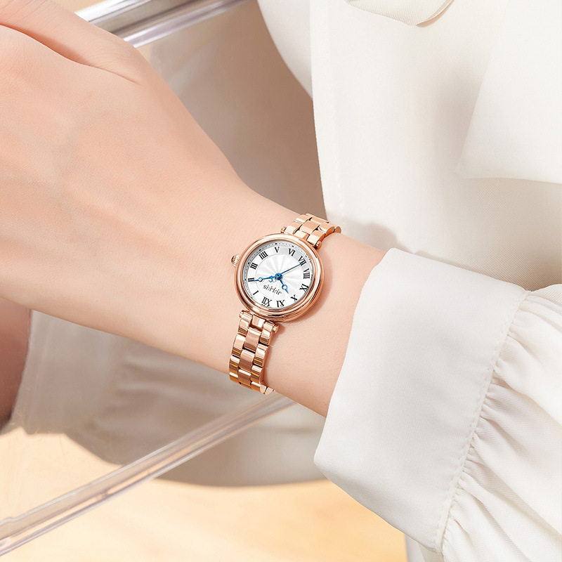 JULIUS Poly Watch Women's 2024 Niche Retro Small Round Watch Quartz Waterproof Women's Watch JA-1480
