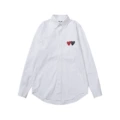 Double heart white