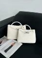 White silver buckle-