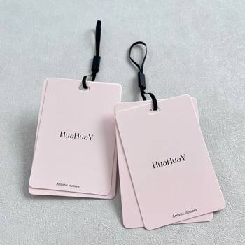 Clothing Hang Tags, High-End Women's Clothing Hang Tags, Anti-Tamper Hang Tags, Small Fresh Hanging Tags, Printed Hanging Tags, Children's Clothing Cards