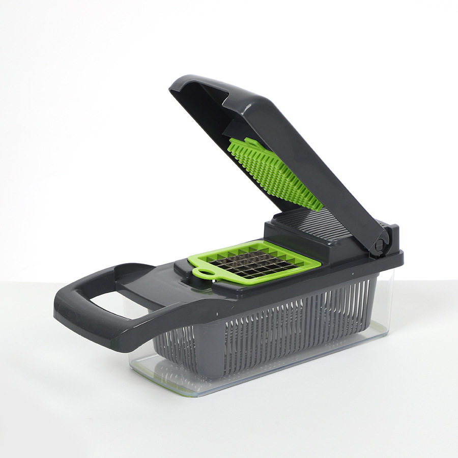 Multifunctional vegetable cutter cross-border Amazon vegetable cutting artifact kitchen grater shredder and dicer