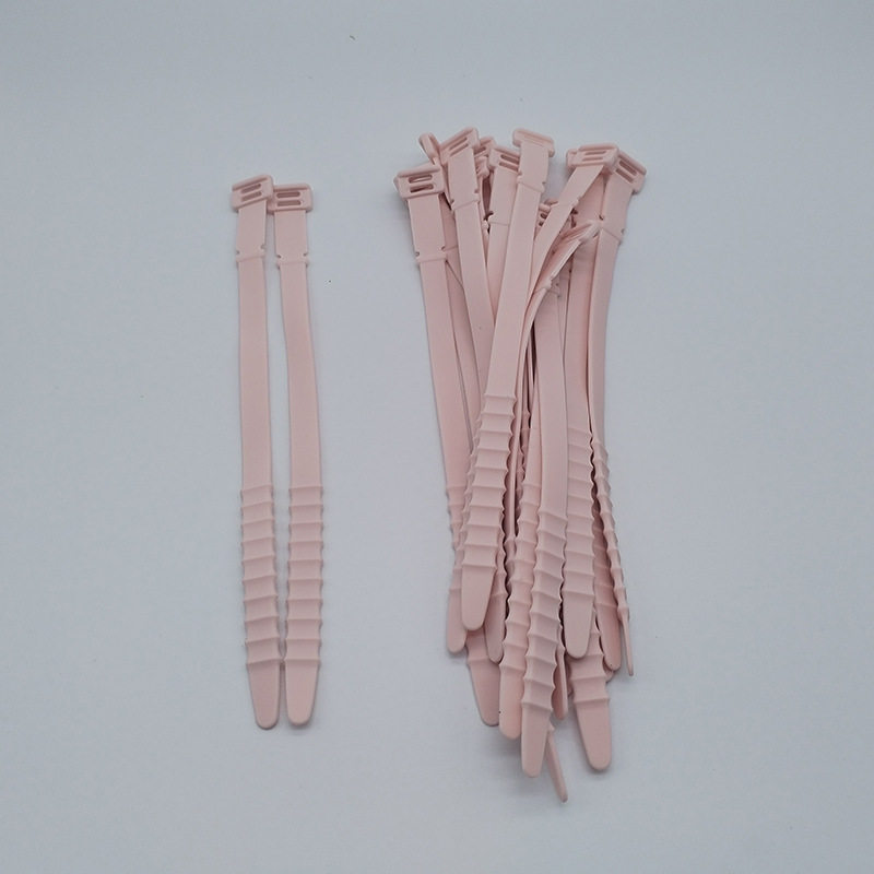 Silicone Strap Cable Tie Earphone Cable Clip Power Cord Storage Tying Strap Desktop Network Cable Storage Organiser