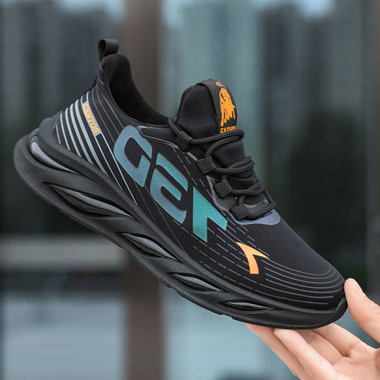 Spring New Men's Shoes Korean Style Running Shoes Summer Men's Breathable Soft Sole Casual Shoes Sports Shoes Dropshipping
