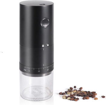 Bean Grinder Coffee Portable Coffee Machine Bean Grinder Outdoor Rechargeable Coffee Grinder Electric Coffee Grinder Coffee Grinder