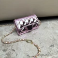 Pink patent leather