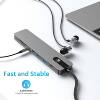 Cross-Border USB Extender Digital Accessories Typec4K60Hz/Splitter Hub Multi-Functional Computer Accessories
