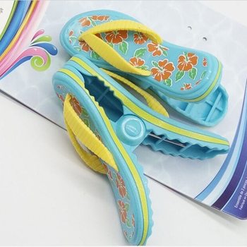 Beach clip whale glasses watermelon slippers shape towel clip bath towel clip plastic clip