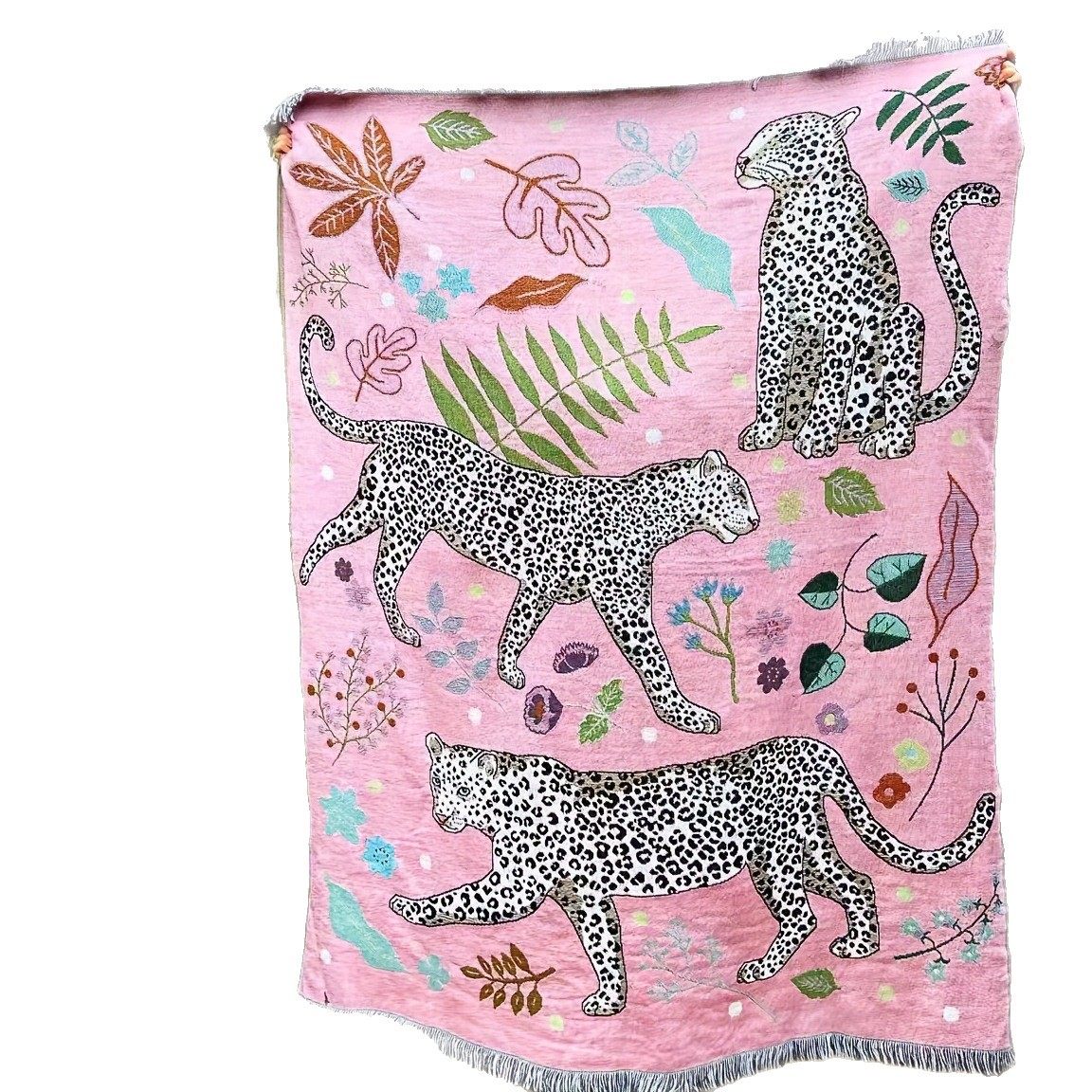 Cross-Border Special-Purpose Small Blanket, Bed Blanket, Carpet, Tablecloth, Universal Cover, Picnic Mat, Sofa Air-Conditioning Picnic Mat