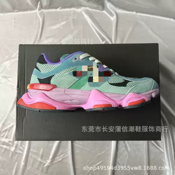 Putian Shoes Export Nb9060 Dad Shoes Baby Elephant Hoof Men's and Women's Sports Shoes Mesh Running Shoes Versatile Dad Shoes
