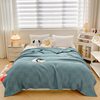 Class a 100% Cotton Towel Blanket Pure Cotton Thread Blanket Single/Double Four-Season Air Conditioning Blanket Gift Towel Blanket Group Purchase
