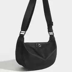 Waterproof Oxford Cloth Large-Capacity Dumpling Bag Women's Crossbody Bag Versatile Casual Sports Style Shoulder Bag Trendy 2024 New Style