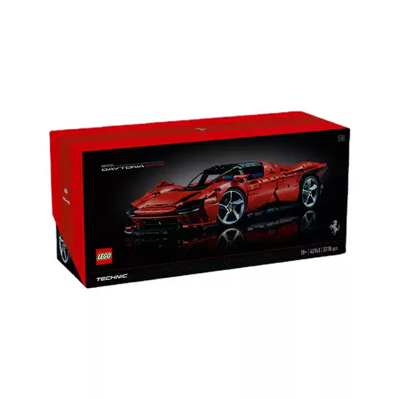 LEGO LEGO 42143 Ferrari Daytona SP3 sports car technology flagship mechanical puzzle building blocks toy