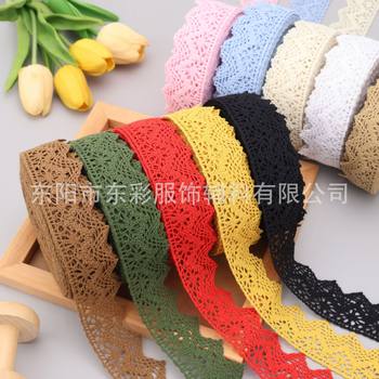 Cotton Lace Lace for Sewing, Craft Decoration Lace Crochet Lace Trim Ribbon Triangle Lace