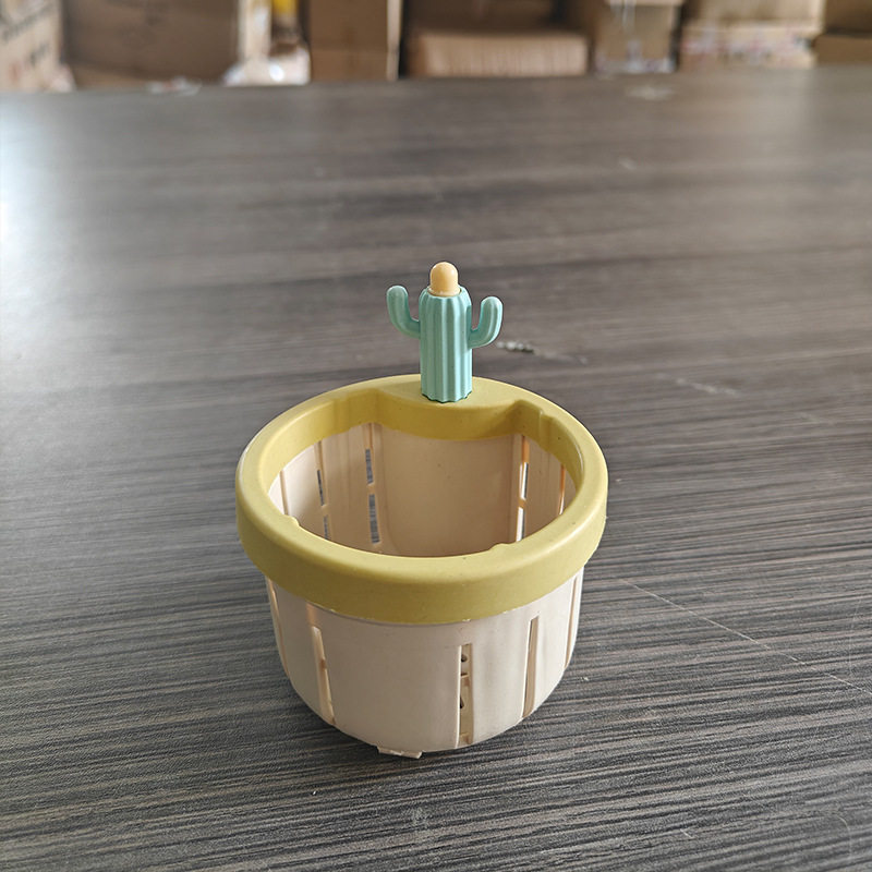 Cactus Sink Filter Basket Home Kitchen Creative Drain Basket Sink Residue Anti-Blocking Anti-Odor Anti-Insect Filter