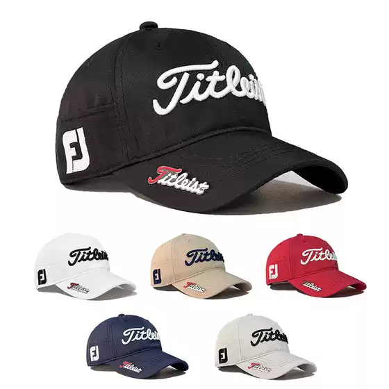 New Golf Baseball Cap Unisex Embroidered Sun Protection Peaked Cap Outdoor Sports with Mark Fashion Hat Trend
