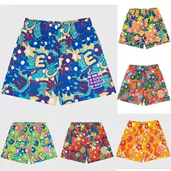 2022 New American Style Muscle Shorts Casual Fitness Men's Sports Pants Mesh Breathable Beach Shorts
