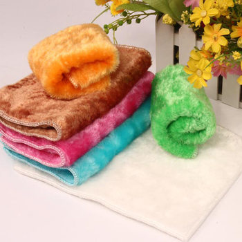 Wood pulp cotton dishwashing cloth kitchen dishwashing oil-free dishwashing cloth dishwashing towel scouring pad towel cloth wholesale multifunctional