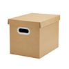in stock wholesale paper storage box file storage box book clothing bed bottom finishing box moving cardboard box