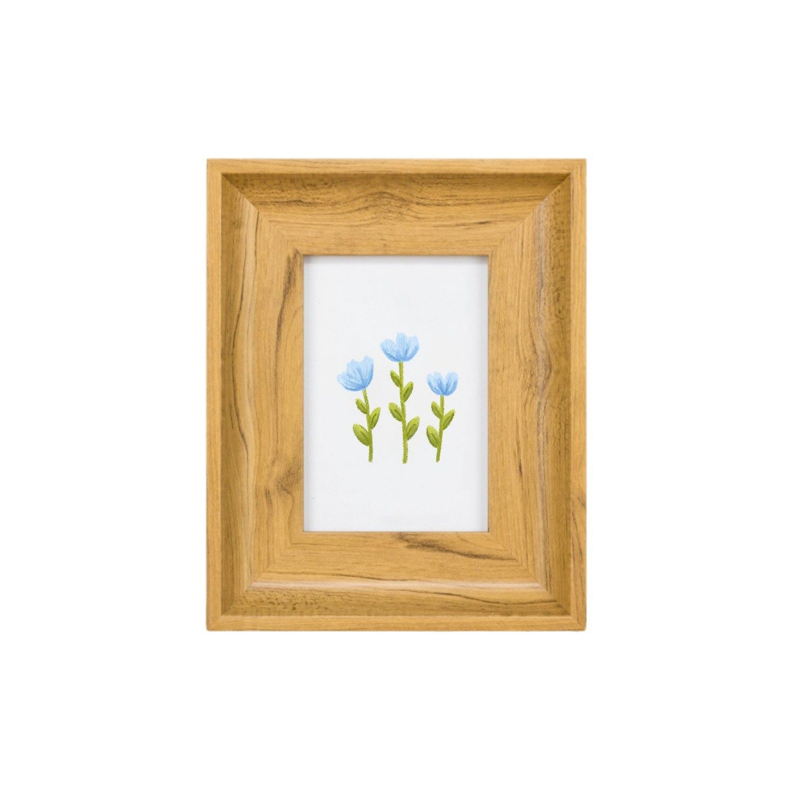 Retro Photo Frame Wide and Thick 7inch A4 Walnut Color Picture Frame Calligraphy Table 6 Inches 8 Inches 10inch 12inch Wood Grain Outer Frame