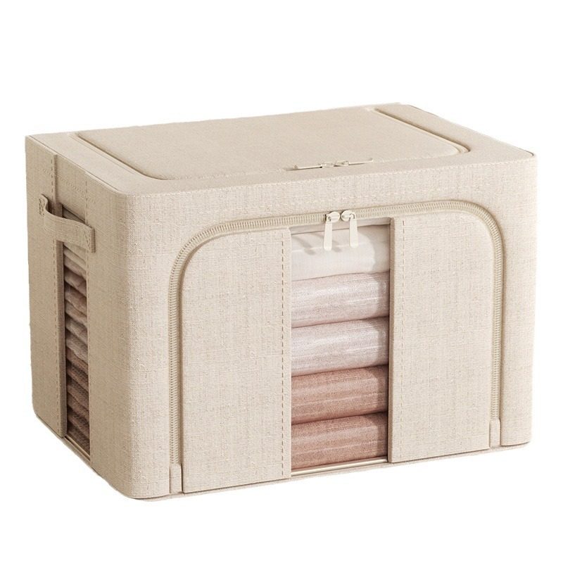 Bedroom Storage Box Household Large-Capacity Storage Fabric Clothing Quilt down Jacket Storage Bag Organizer Special