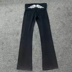 Foreign trade American leisure 'Pink "letter printed pants fashion trend European and American style Joker pants